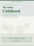 The Analog Childhood